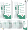 60PCS Travel Size Mouthwash,Portable Mini Mouthwash,Long-Lasting Freshness Travel Mouth Wash for Oral Care A52