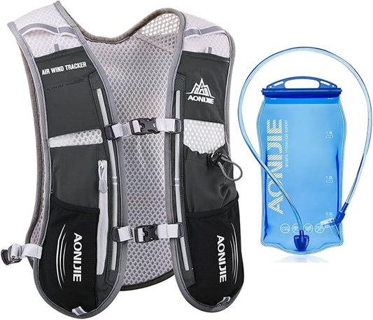 AONIJIE Hydration Vest Pack Backpack 5L Marathoner Running Race Hydration