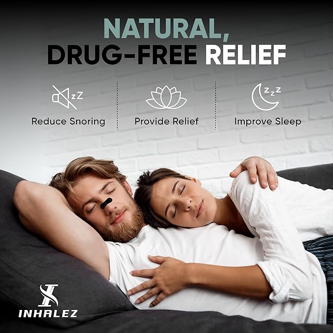 Nasal Strips (60CT Bulk Pack) | Performance Nasal Strips for Breathing | Nose Strips for Breathing | Oil & Sweat Proof Adhesive | Nasal Stips for Sleeping | Extra Strength Adhesive | Fits All Size