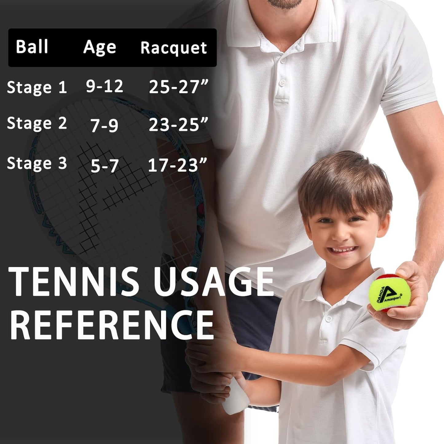 LITIAN Kids Tennis Balls – 50% 75% Low Compression Red Orange Balls with Durable Felt – Softer Than Regular Tennis Balls, Great for Youth Training & Dog Play (12 & 30 Pack)