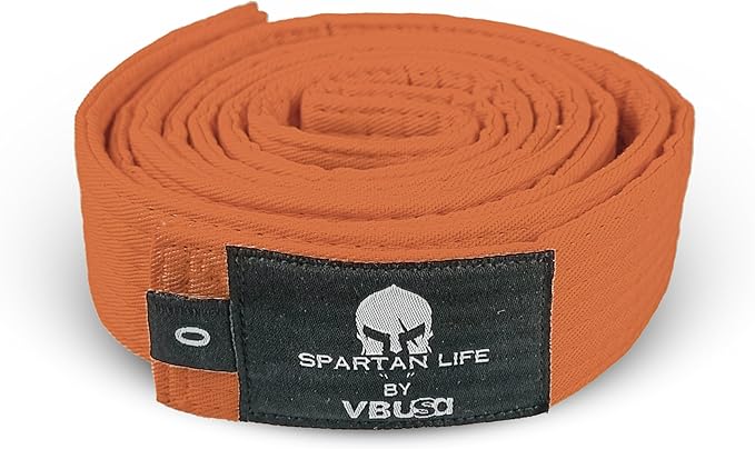 Karate Belt, All-Purpose Martial Arts Belt, Judo, Taekwondo Belt, Durable MMA Color Rank TKD Belt Size 0-6.