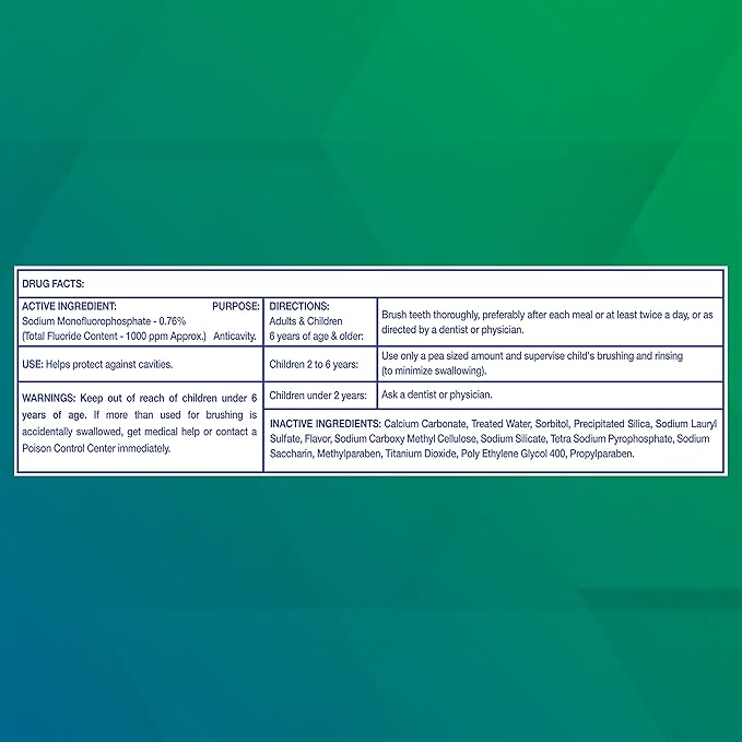 144 Tubes of Freshmint 0.6 oz. Anticavity Fluoride Toothpaste, Metallic Tube, Tubes do not have Individual Boxes for Extra Savings, Travel Size