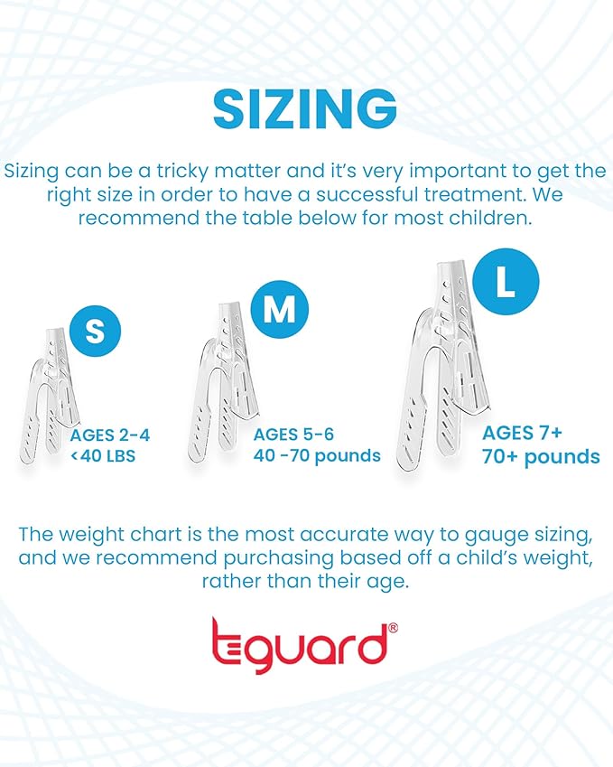 AeroThumb Thumb Sucking Prevention Kit – Thumb Sucking Guard with InstaLock System - Deterrent & Treatment For Bad Dental Habits | Ages 7 & Above | More Than 70 lbs – Large | Made in the USA