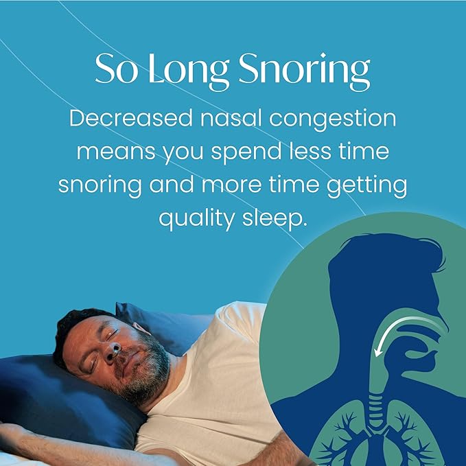 Soft Nasal Dilators for Sleeping (Relax Neutral) - Snoring Support & Breathing Aid (Gentle, Invisible Fit) – Promotes Easier Breathing (Large)