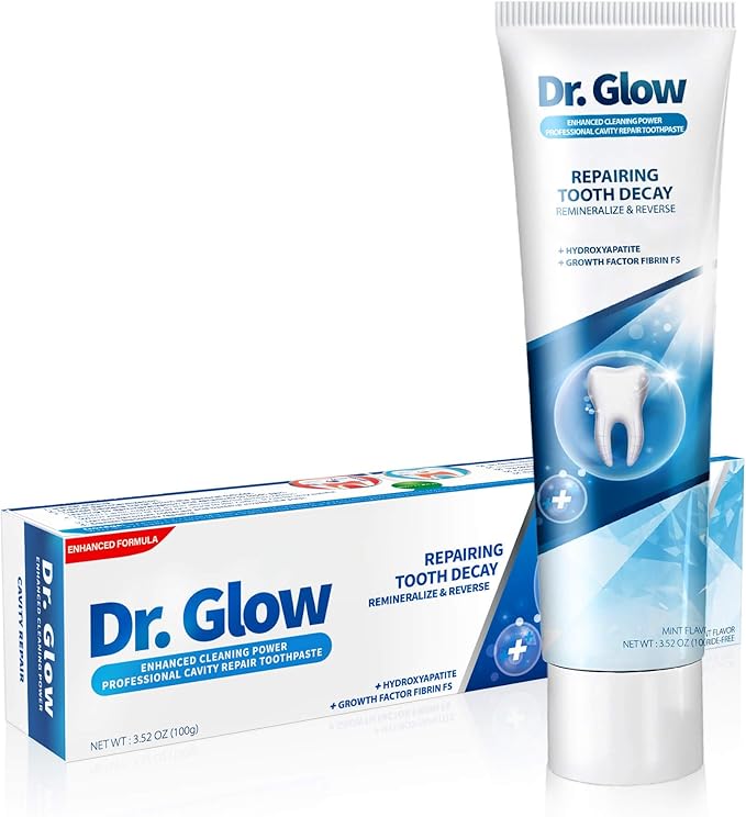 Adult Cavity Repair Toothpaste, Cavity Reversing Hydroxyapatite Toothpaste, Cavity Filler for Tooth Remineralization, Tooth Decay Treatment Repair, Enamel Repair Cavity Remover, Fluoride Free