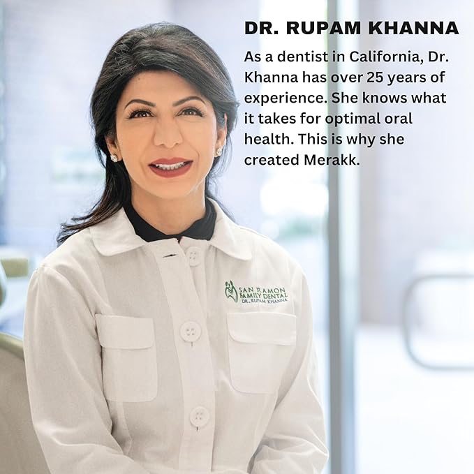 Merakk-Dry Mouth Fresh Breath Spray Mint - Sugar-Free Xylitol Breath Freshener | Bad Breath Spray Menthol - Dentist-Designed - 0.3 fl oz