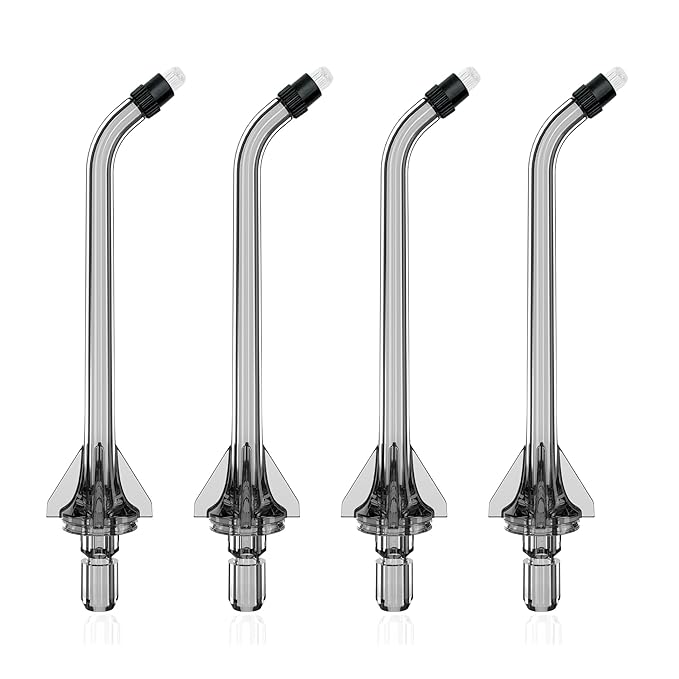 Replacement Heads for Nicwell Oralfree Water Flosser,4 Orthodontic Replacement Heads Oral Irrigator Jet Tip(Orthodontic Tips)