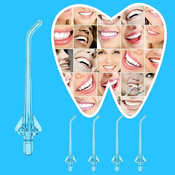 Replacement Tips for Oralfree Nicwell Water Flosser, Water Flosser Replacement Heads Oral Irrigator Jet Tip