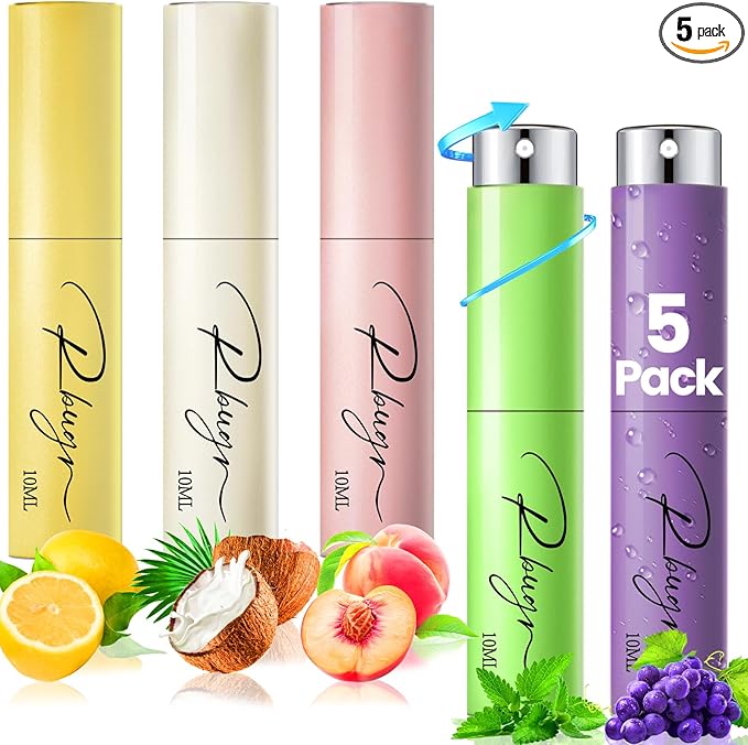 Breath Spray，5 Pcs Dry Mouth Spray，Mouth Spray Fresh Breath for Breath Care，Breath Spray for Bad Breath for Portability（10 ml/0.33 floz