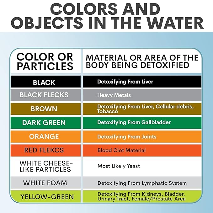 Ionic Foot Bath Detox Machine - Foot Spa Bath for Home Use - Free Regain Health & Vitality Booklet & Brochure (02 Detox Machine Home&Pro with Basin)