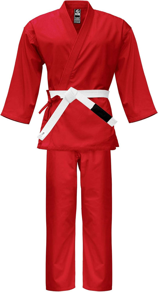 Light Weight Karate Uniform Gi - Kids Adults Unisex Belt Included