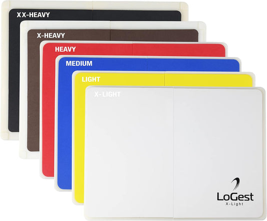 Logest Rebreakable Boards Martial Arts - Taekwondo Karate MMA Boards - Reusable Plastic Training Breaking Boards for Kids & Adults Available in 6 Levels of Difficulty Taekwondo Boards for Breaking
