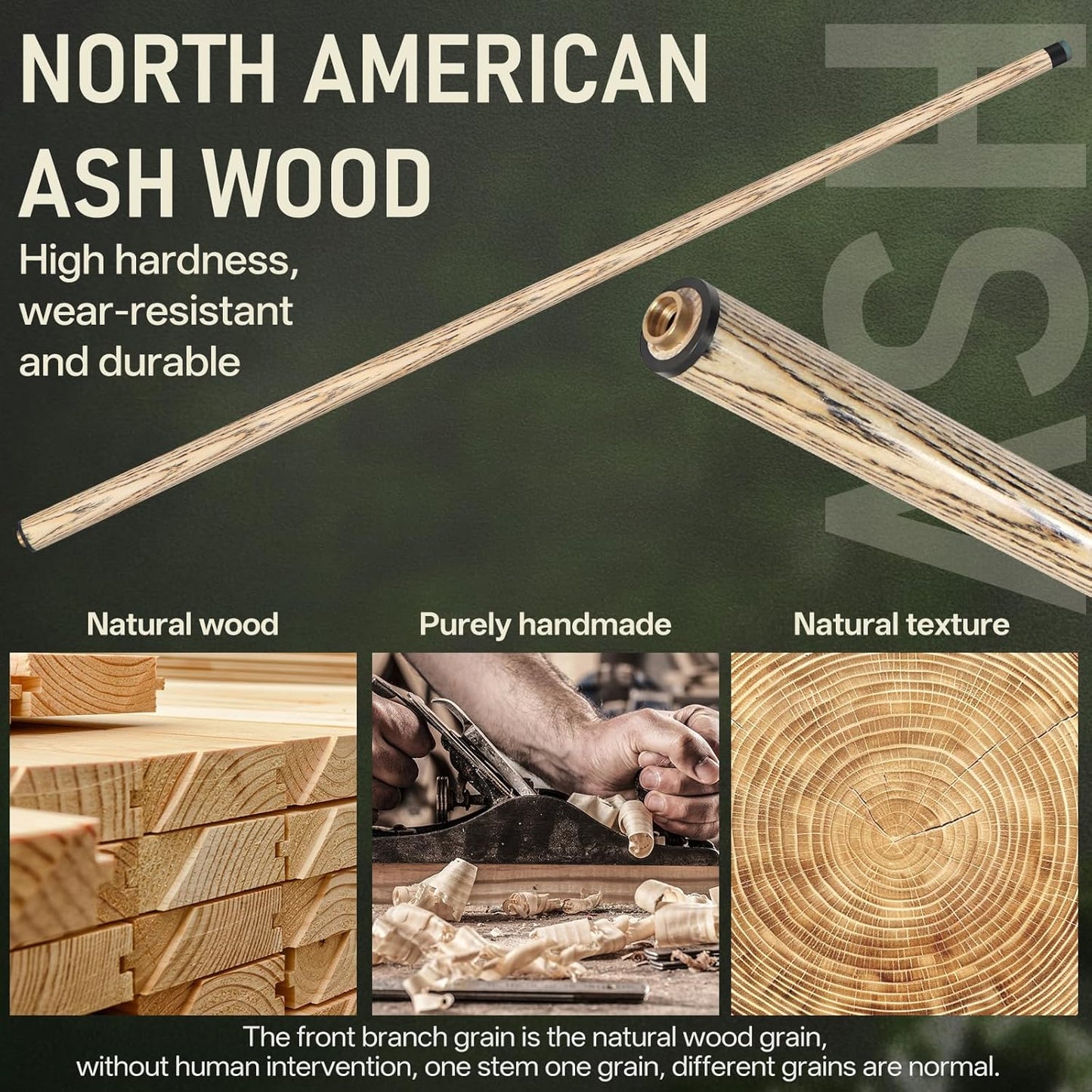 Kmise Break Jump Cue Stick - 21oz 23oz 25oz 28oz Pool Stick for Explosive Breaks and Effortless Jumps, Heavy Hitter Jump&Break Pool Cue with 14mm Pro Breaking Tip, Includes Pool Chalk and Glove