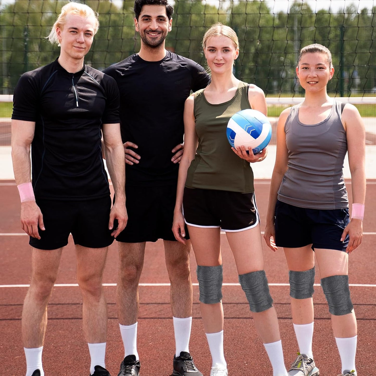 12pcs Colord Prewrap Athletic Tape, Prewrap Athletic Tape for Hair Soccer, Premium Quality Hand Wrap Bandage Athletic Prewrap Tearable, Sports Knee Foam Ankle Wrist Tape Soccer Baseball for Injury