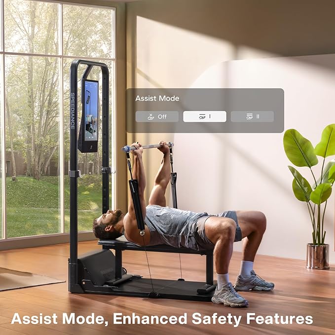 Home Gym, Smart AI-Powered Multi-Functional Smith Machine for Full Body Strength Training, All-in-one Gym Equipment, Digital Weight System, Workout Station, Squat Rack, Gym Monster 2