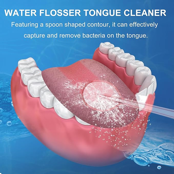 Water Flosser Tip Replacement Heads Oral Irrigator Refill Heads Jet Tips,Only Compatible COSLUS C20 (F5020E), E40 (WFP14), C31 (F5023), C50, and C51 Water Flosser（Pink）