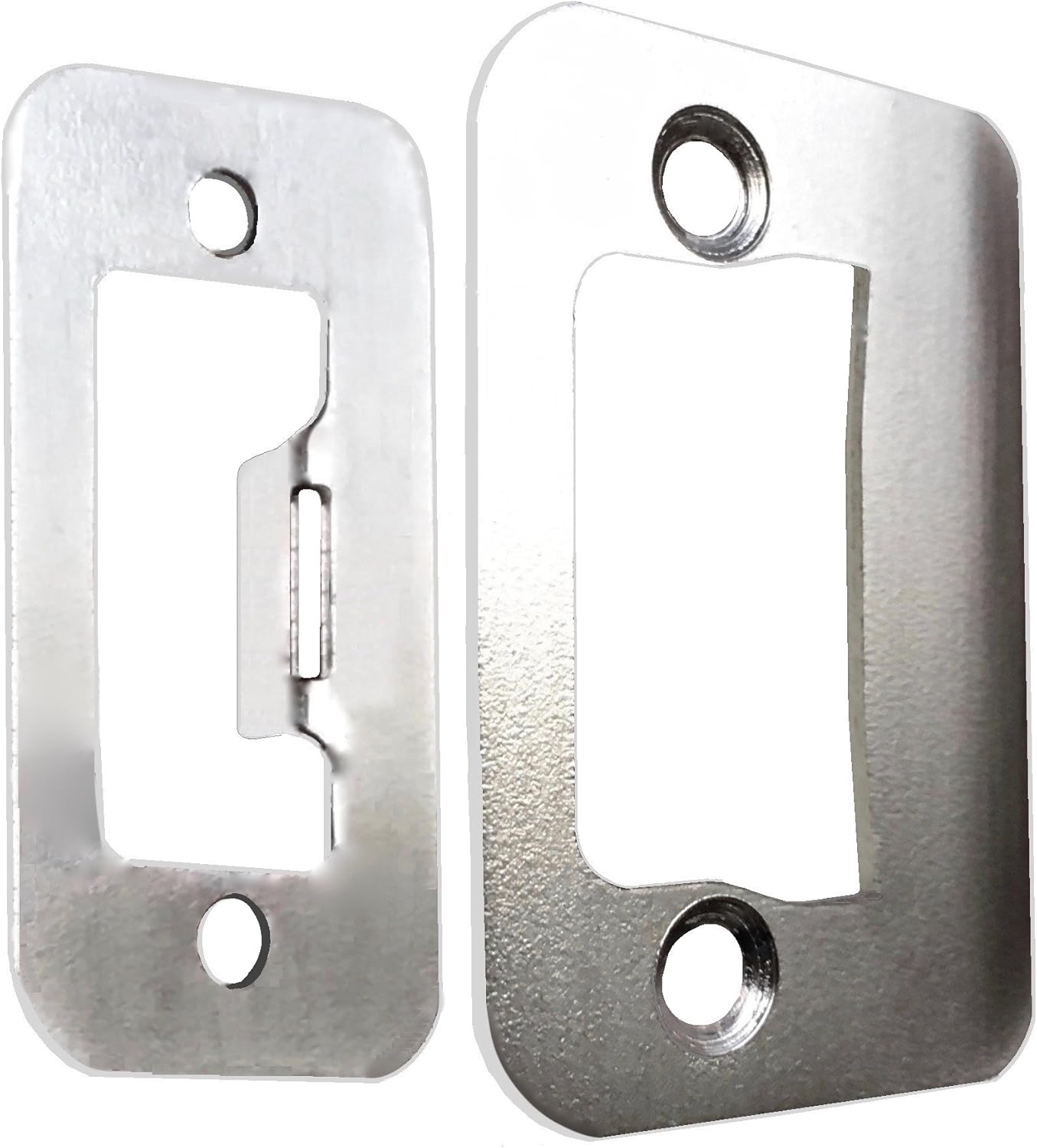 4-Pack Gator Door Latch Restorer - Strike Plate (Satin Nickel)
