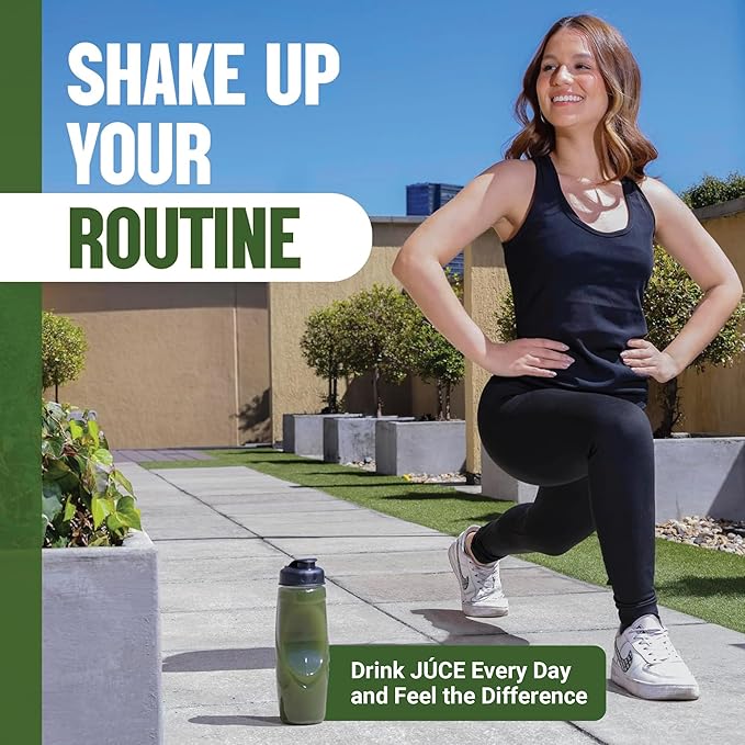 Juce SG7 Sport Greens Powder Supplement | Organic Plant Based Protein | Green Juice Powder | Probiotics | Mushrooms | Mixed Berry Flavor | 30 Servings | By Terra Kai Organics