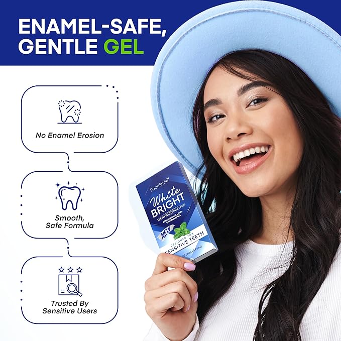 Teeth Whitening Pen – 35% Urea Peroxide Gel, Clear Twist-Dispensing Whitening Pens for Stain Removal, Professional-Strength, Easy-to-Use, Travel-Friendly(A Set of 5 Pens)