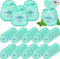 Mimorou 48 Pack Dental Floss Bulk 50m Each Mint Travel Dental Floss Oral Care for Teeth and Gum Protection(Mint Green)
