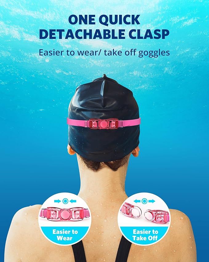 Aegend Swim Goggles, Swimming Goggles No Leaking Full Protection Adult Men Women Youth