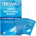 Teeth Whitening Strips for Sensitive Teeth Enamel Safe Whitening Kit No-Slip Remove Coffee Wine Smoking Stains Professional 14 Treatments 28 Strips