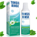 Tonsil Rinse-Tonsil Stone Remover Mouthwash，Natural Mouthwash Soothe Tonsils，Fight Bad Breath，Relieve Dry Mouth-Alcohol-Free，Breath Freshening，Mint Flavor-10 FL OZ