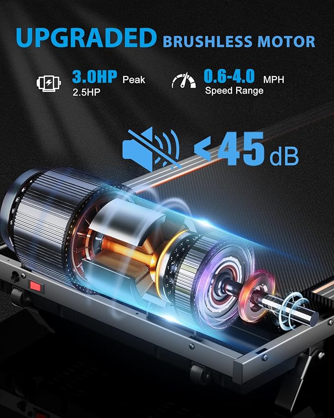 340lb Capacity Walking Pad Treadmill with 12% Incline, Big LED Display Under Desk Treadmill Support Full Manual/3-Preset Countdown/App Mode, Portable Treadmills for Small Spaces