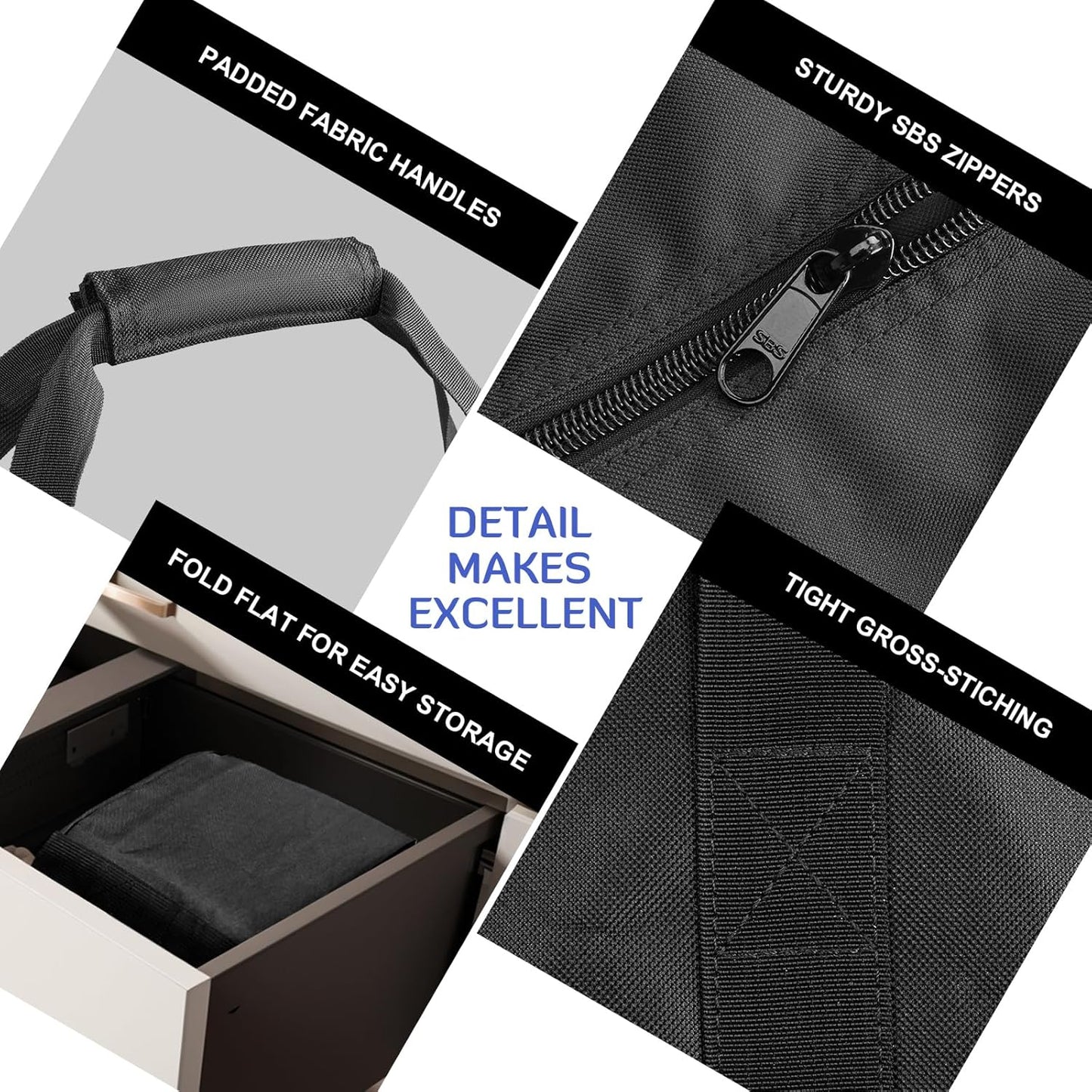 INFANZIA 35 inch Duffel Travel Sports Equipment Bag, Long Luggage Bag with Upgrade Zipper Water Resistant, Extra Large Foldable Storage Bag for Camping, Tent, Tripod, Fishing