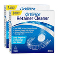 OrVance Retainer Cleaner Tablets (6 Month Supply) | Only 2 Cleanings Per Week Required | Removes Odors, Stains, Plaque for Invisalign, Mouth/Night Guards, and Removable Orthodontic Appliances