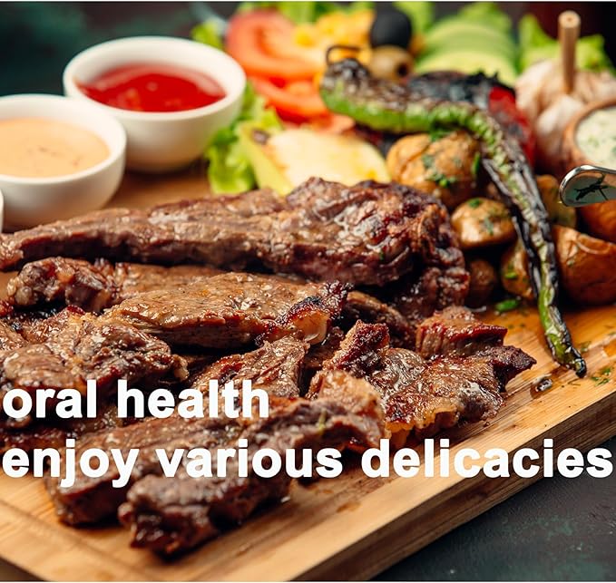 Mint Flavor 400 Count Dental Flossers,LIAMOSS Double Thread Floss Picks Thorough Cleans Teeth in One Minute,Glides Well Between Tight Teeth,Encourage Flossing Habits(Mint,4 Pack)