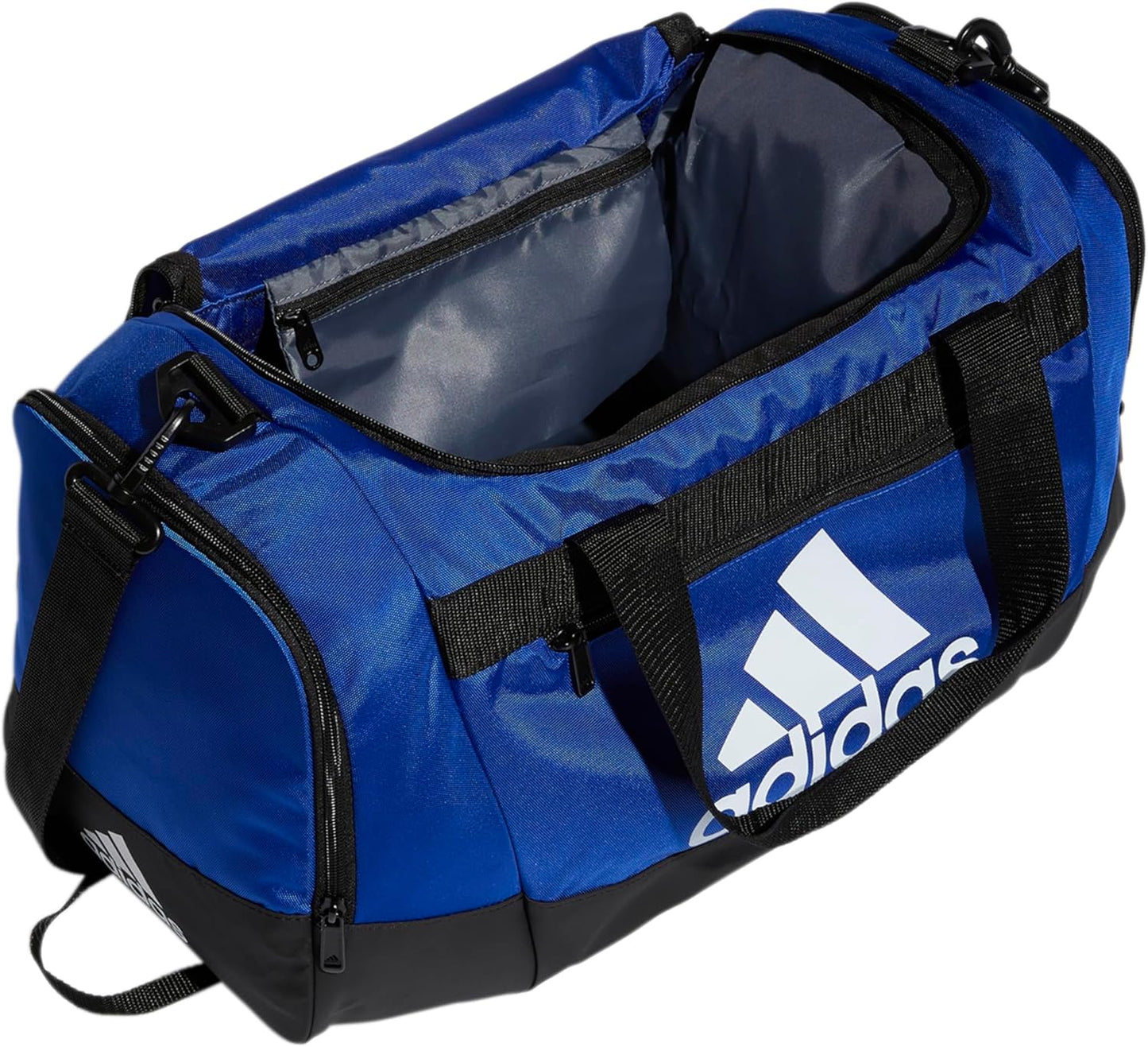 adidas Unisex Defender 4.0 Gym Duffel Bag for Men and Women, Team Royal Blue, Small (38L)