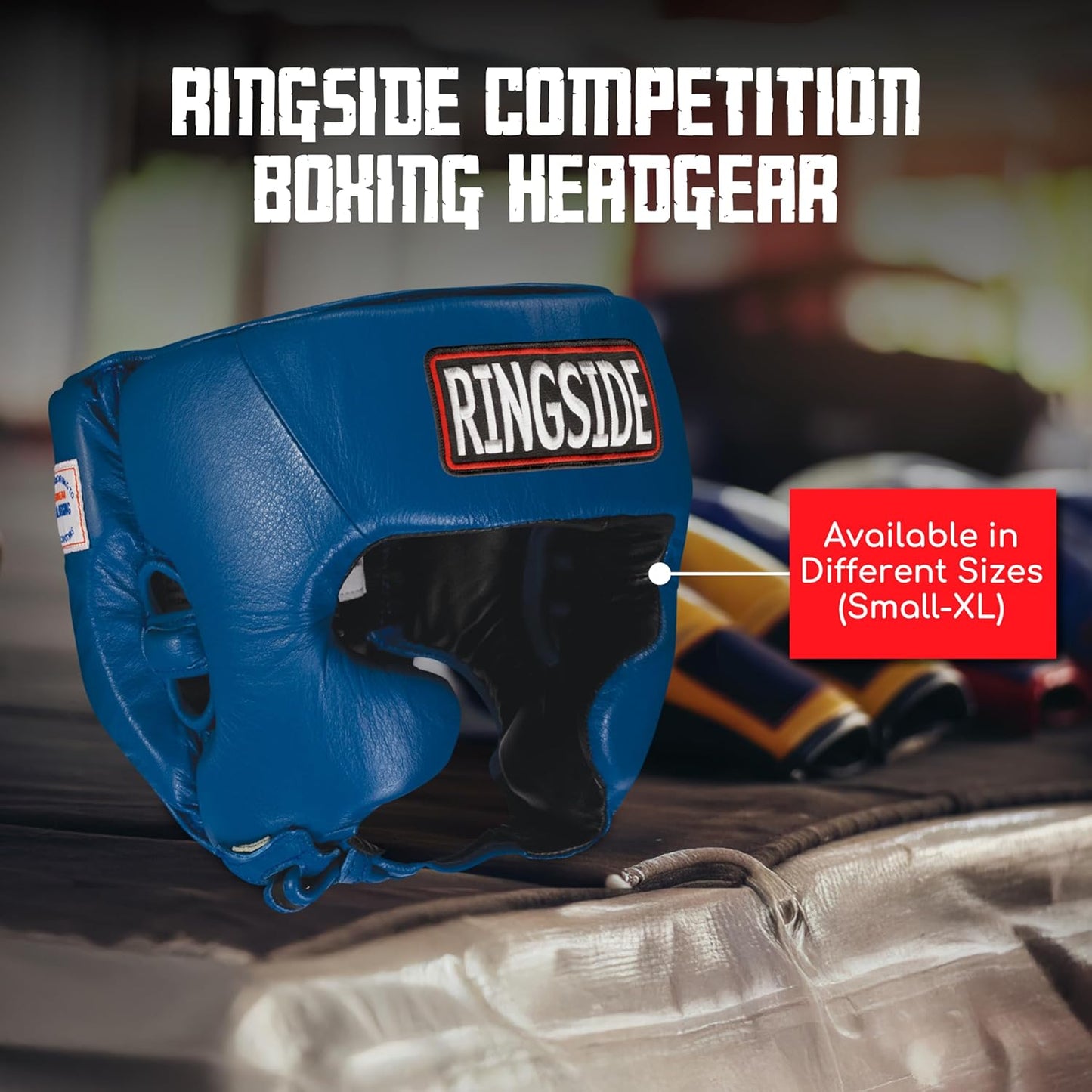 Ringside Competition Boxing Muay Thai MMA Sparring Head Protection Headgear with Cheeks