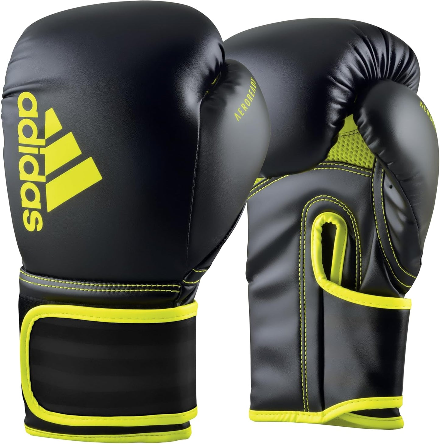 Adidas Hybrid 80 Boxing Gloves - Adult Boxing Gloves for Men & Women - Heavy Bag Gloves, Kickboxing Gloves for Women, MMA Sparring Gloves, Punching Bag Gloves for Men