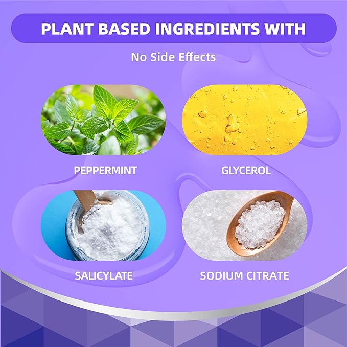 Teeth Whitening Gel Pens V34 Purple Teeth Whitener Non Sensitive 25% Carbamide Peroxide Teeth Color Corrector Whitening, (3X) 4ml / Pen