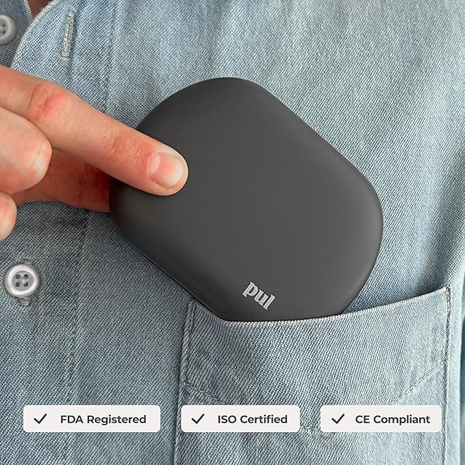 PUL Clear Aligner & Retainer Case – for Invisalign, Partial Dentures, Mouth & Night Guards, PUL Removal Tool, Dental Removables – Plastic Holder w/Secure Magnet Closure, Sleek & Slim Design – White