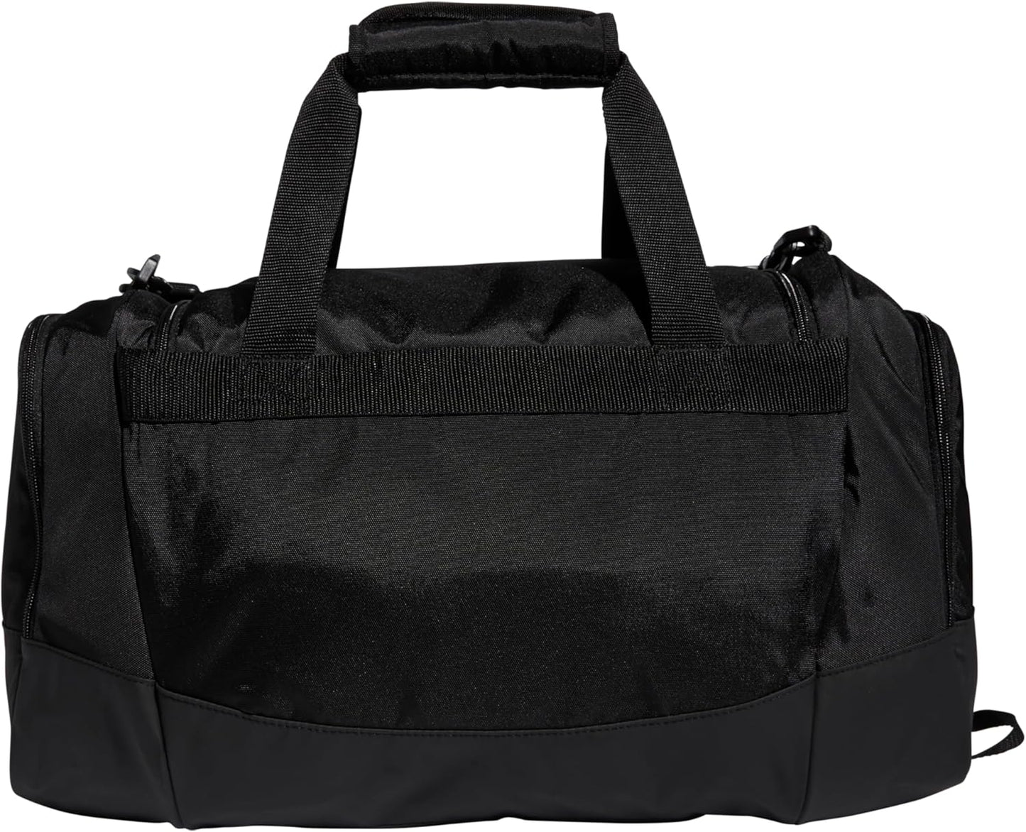 adidas Unisex Defender 4.0 Gym Duffel Bag for Men and Women, Black/Silver Metallic, Small (38L)