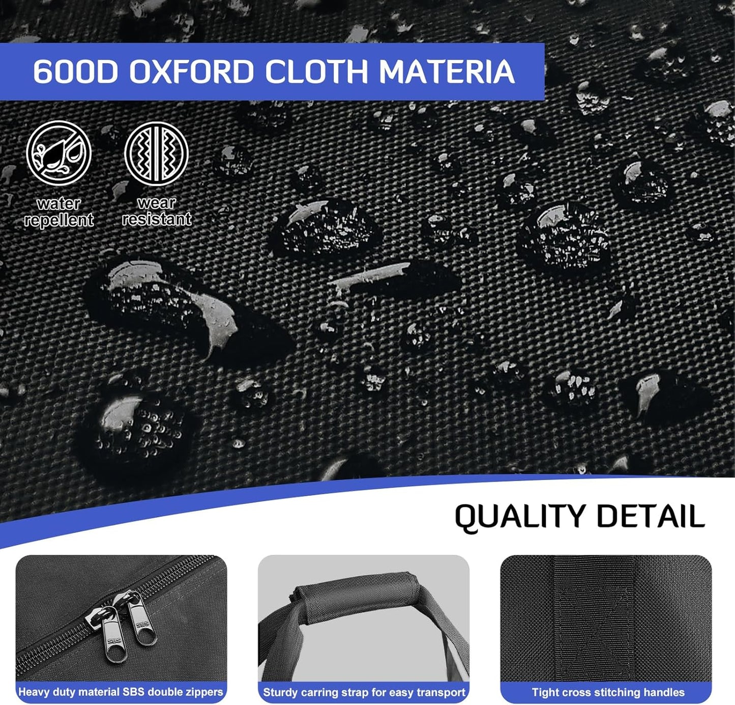 INFANZIA 50x11x16 inch Duffel Travel Sports Equipment Bag, Long Luggage Bag with Upgrade Zipper Water Resistant, Extra Large Foldable Storage Bag for Camping, Tent, Tripod, Fishing