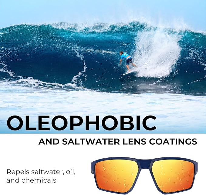 KastKing Osage Polarized Sport Sunglasses for Men and Women, Ideal for Driving Fishing Cycling Running, UV Protection