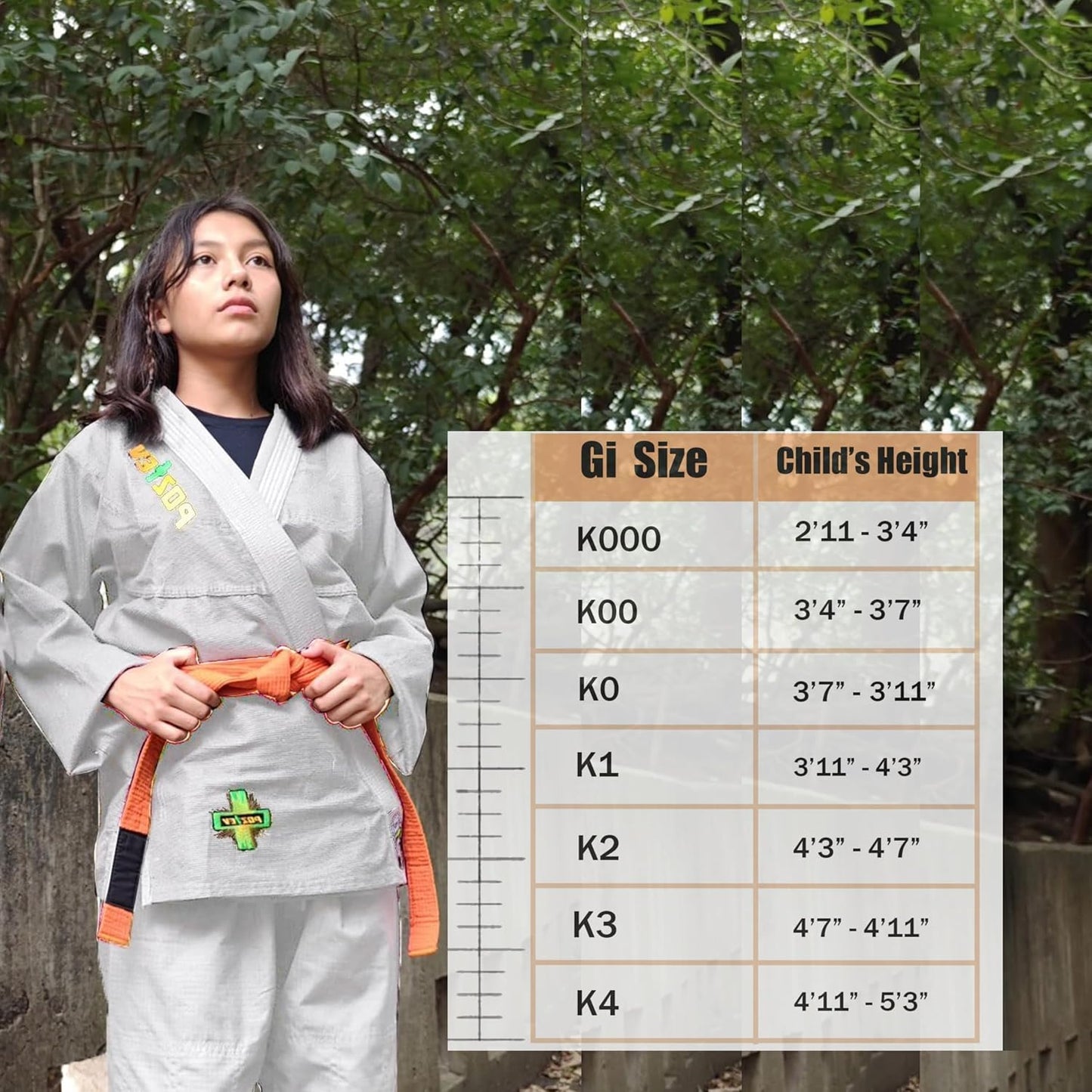 Kids Brazilian Jiu Jitsu Gi For Kids BJJ Gi Youth Grappling Kimonos Preshrunk Lightweight Martial Arts Uniform