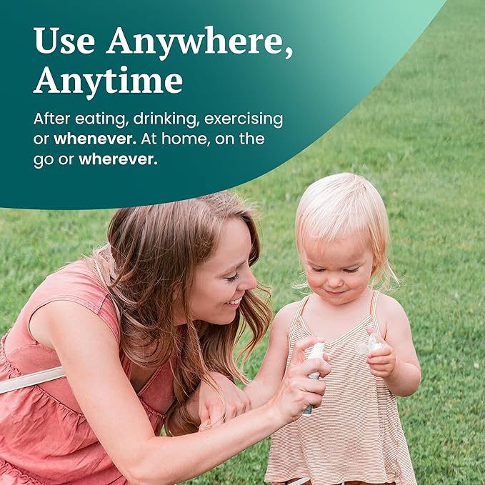 Smilesaver Retainer Cleaner Spray – Invisalign, Mouth Guard, and Denture Cleaner – Quick Oral Care for Aligner & Retainer Hygiene – Natural, Portable & Minty Fresh Oral Care Products (1oz)