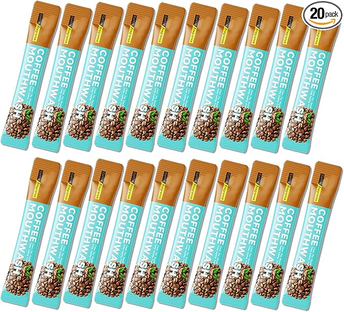 Travel Size Mouthwash,Mini Mouthwash Travel Size Bulk Portable Mouth Wash Set,Individual Small Travel Mouth Wash Packets for Fresh Breath(Pack of 20) C