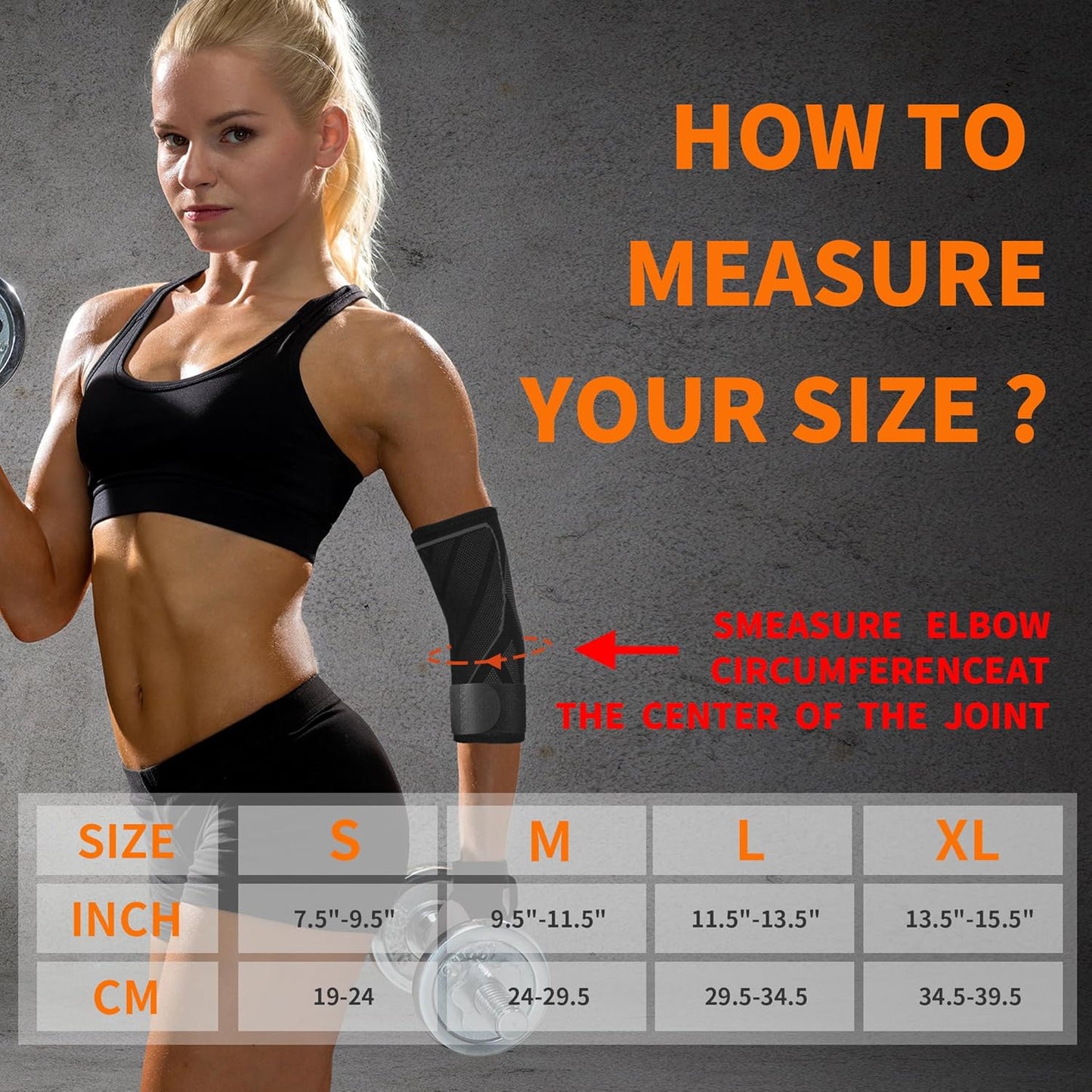 Arm Supports Sleeve,Elbow Compression Sleeve (1 Pair)，Tennis Elbow Braces for Tendonitis and Tennis,Arm Supports Sleeves golfer relief for women & men sleeve for weightlifting