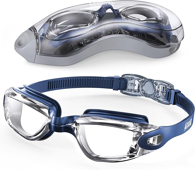 Aegend Swim Goggles, Swimming Goggles No Leaking Full Protection Adult Men Women Youth