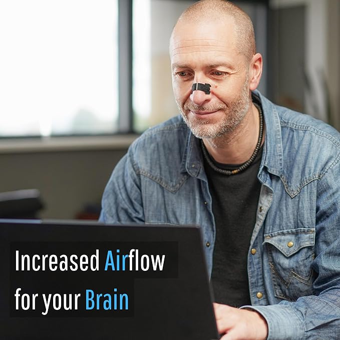 Nasal Strips for Snoring - Nose Strips for Breathing - One Big Spring Technology & Visual Positioning Aid - 30 Count - Snore Strips - Nose Tape