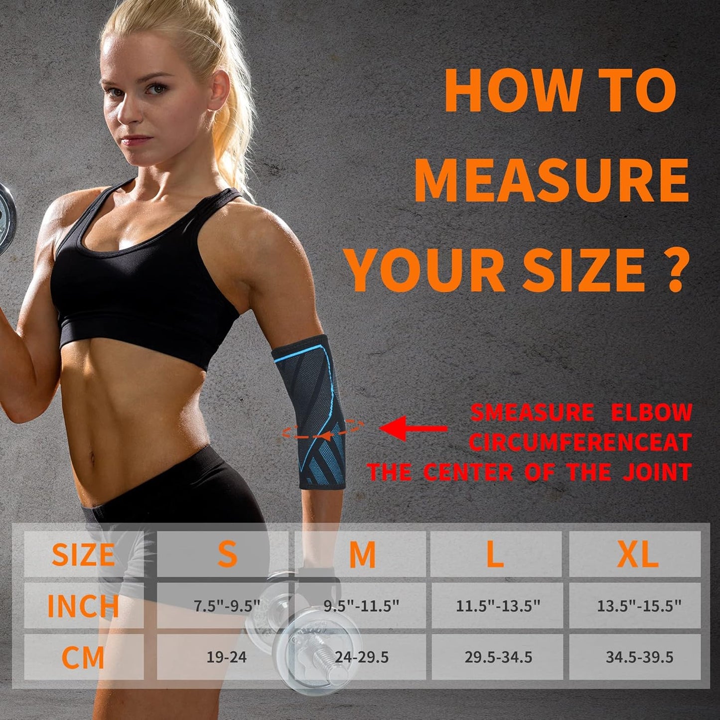 Arm Supports Sleeve,Elbow Compression Sleeve(1 Pair)，Tennis Elbow Braces for Tendonitis and Tennis Elbow，Arm Supports golfer，tennis elbow relief for women & men,elbow sleeve for weightlifting