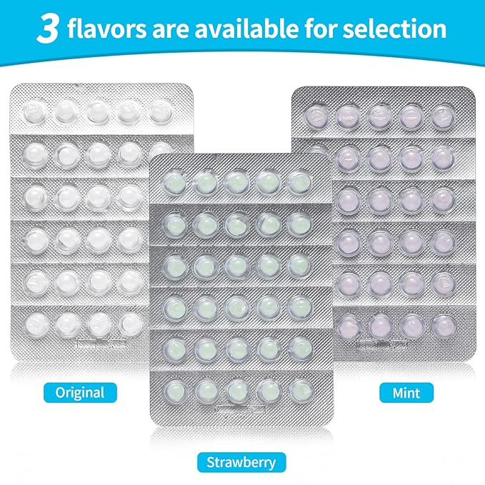 Orthodontic Wax 120 Pack, Easy to Mold Braces Wax, Dental Wax Long-Lasting Hold, Portable and Easy to Tear,Food Grade Relief Wax for Home Travel Office (Mint)