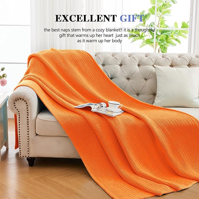 L'AGRATY Knitted Weighted Blanket - 60"x80" 15lbs Cooling Chunky Knit Heavy Blanket for Adults Braided Crochet Throw Thick Cable Yarn Knit Decorative No Beads Evenly Weighted Machine Washable