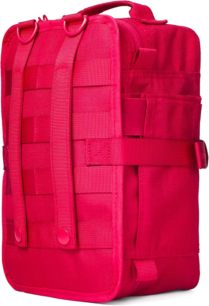 Large First Aid Kit for Car, Travel & Home - Emergency Kit for Hiking, Camping, Backpacking and Outdoors - Includes Zip Stitch Wound Closure Strips