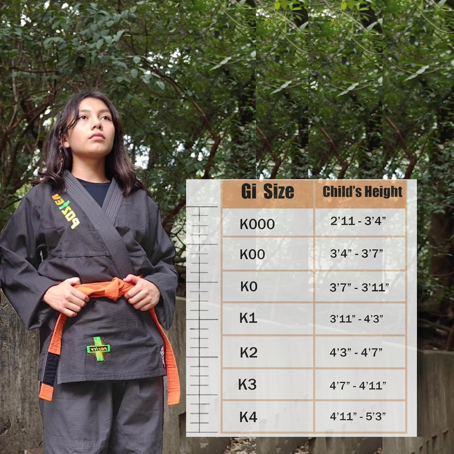 Kids Brazilian Jiu Jitsu Gi For Kids BJJ Gi Youth Grappling Kimonos Preshrunk Lightweight Martial Arts Uniform